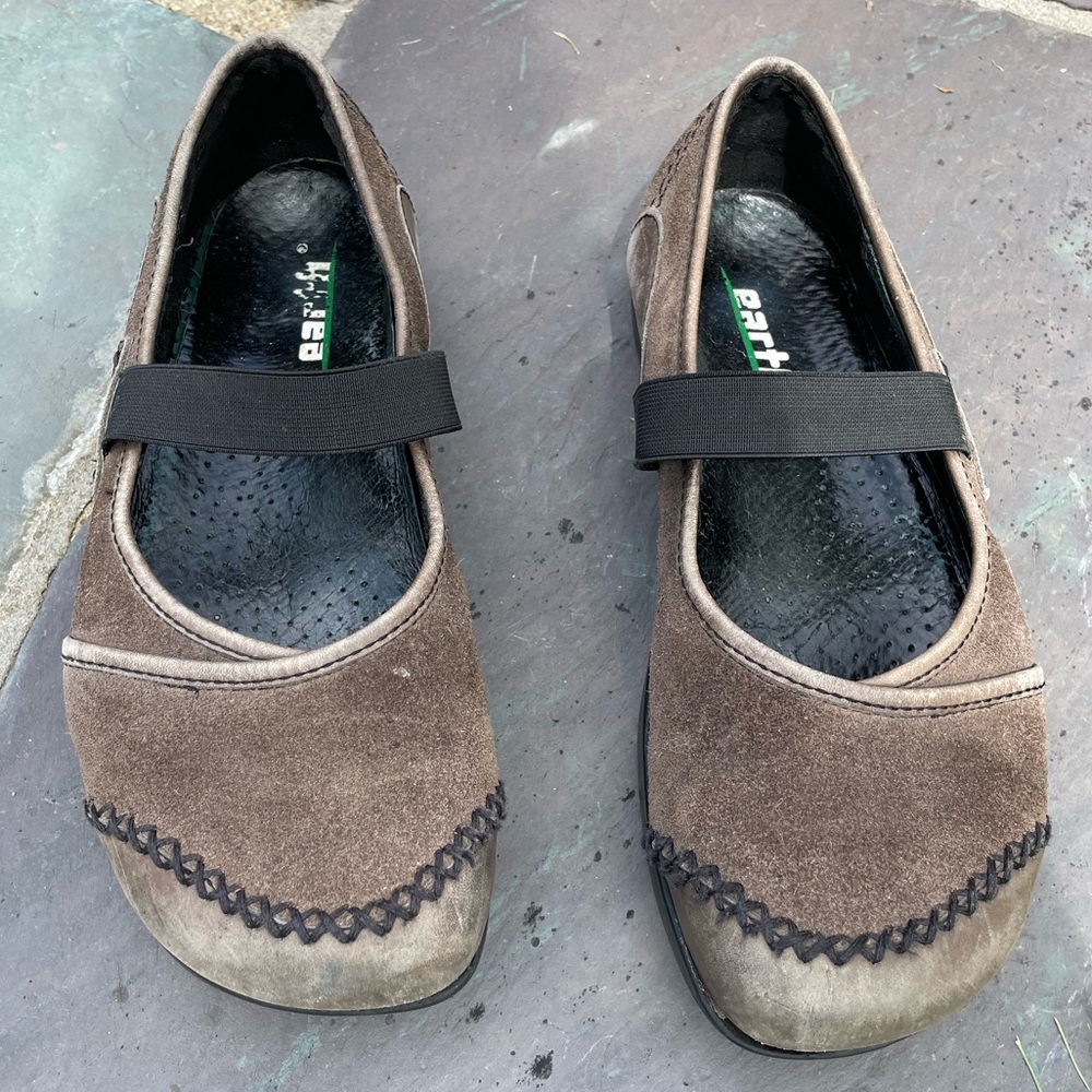 Earth Kalso Allure Caribou Brown Slip On Shoes